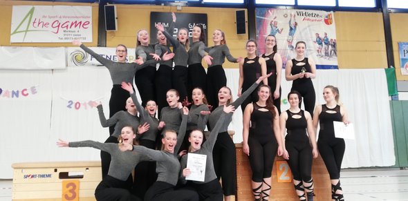 Siegerehrung NTB Dance Cup Süd - Uetze 30.03.2019