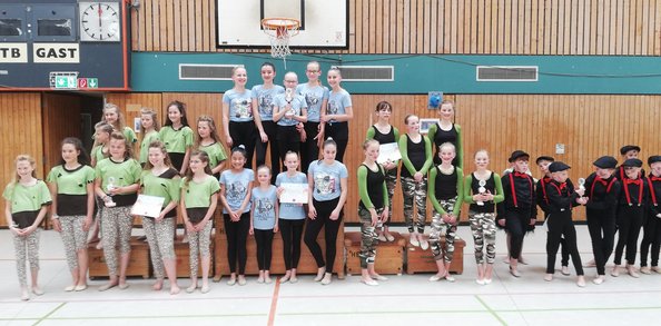 Siegerehrung NTB-Dance-Cup Kinder 2 - Kinderfestival Oldenburg, 02.06.2019