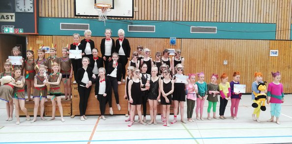Siegerehrung NTB-Dance-Cup Kinder 1 - Kinderfestival Oldenburg, 02.06.2019