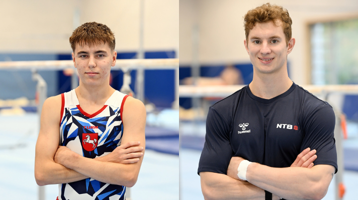 Andrei Mihai (links) und Glenn Trebig am BSP Hannover. Andrei Mihai (links) und Glenn Trebig am BSP Hannover.