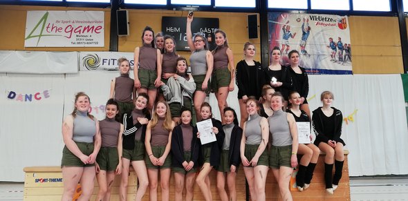 Siegerehrung NTB Dance Cup Süd - Uetze 30.03.2019