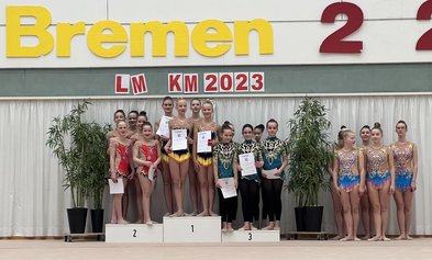 Niedersachsen-Cup K-Gruppe Siegerehrung 11 bis 15 Jahre