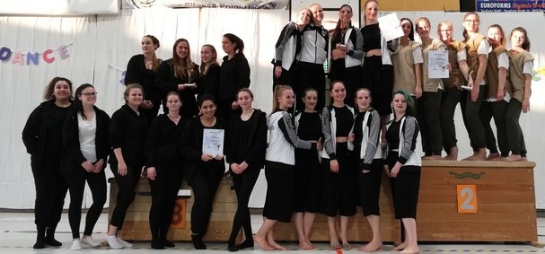 Siegerehrung NTB Dance Regioentscheid Süd - Uetze, 30.03.2019